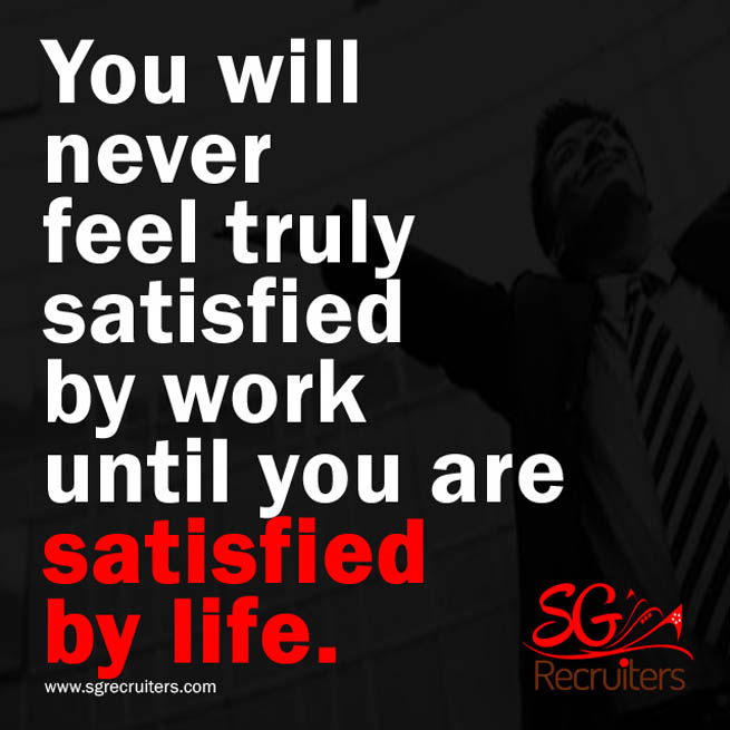 Satisfied By life